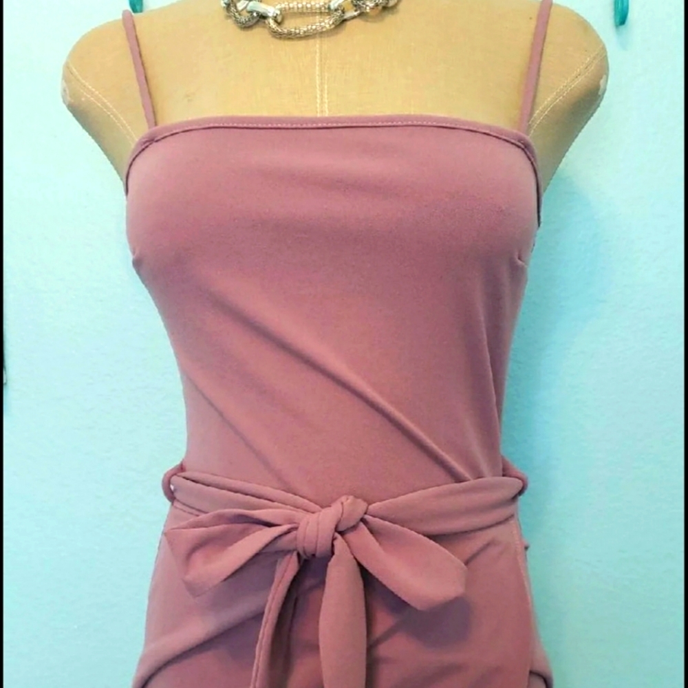 Mauve Windsor body con dress